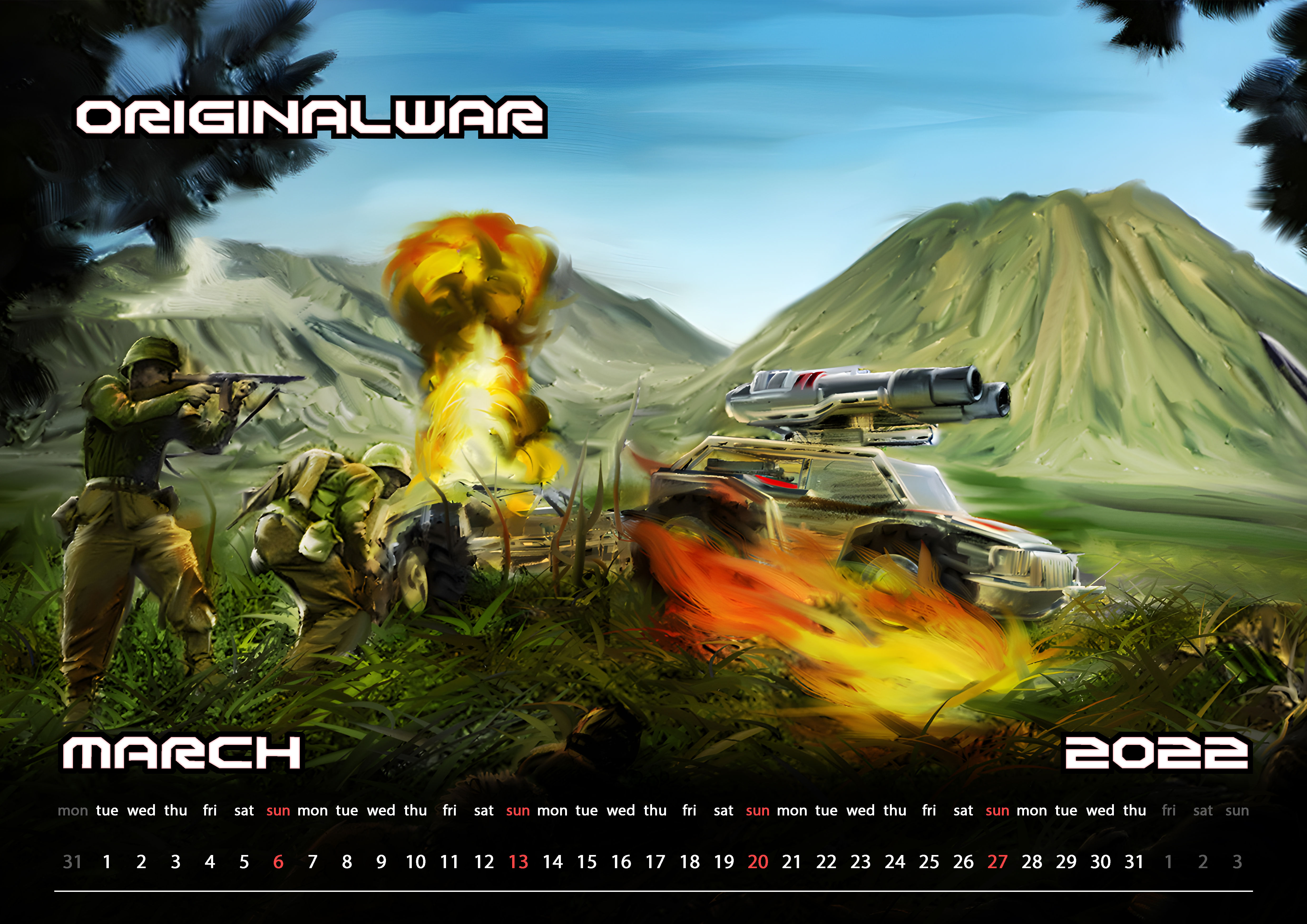 March