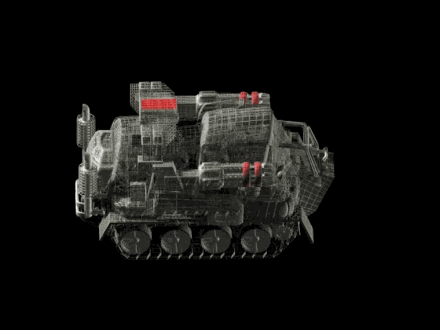 Gatling gun Frame36