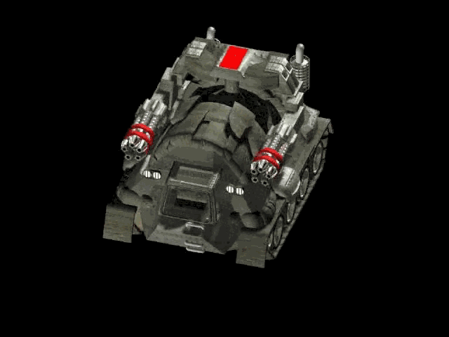 Gatling gun Frame61
