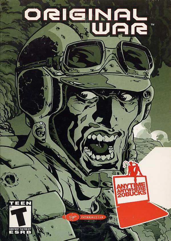 Original War Anytime Anywhere 20 Bucks