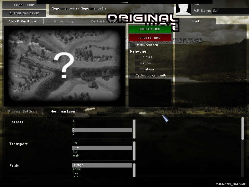 SGUI Prototype