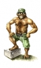 Artwork colour mike the apeman