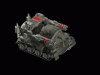 Gatling gun Frame45